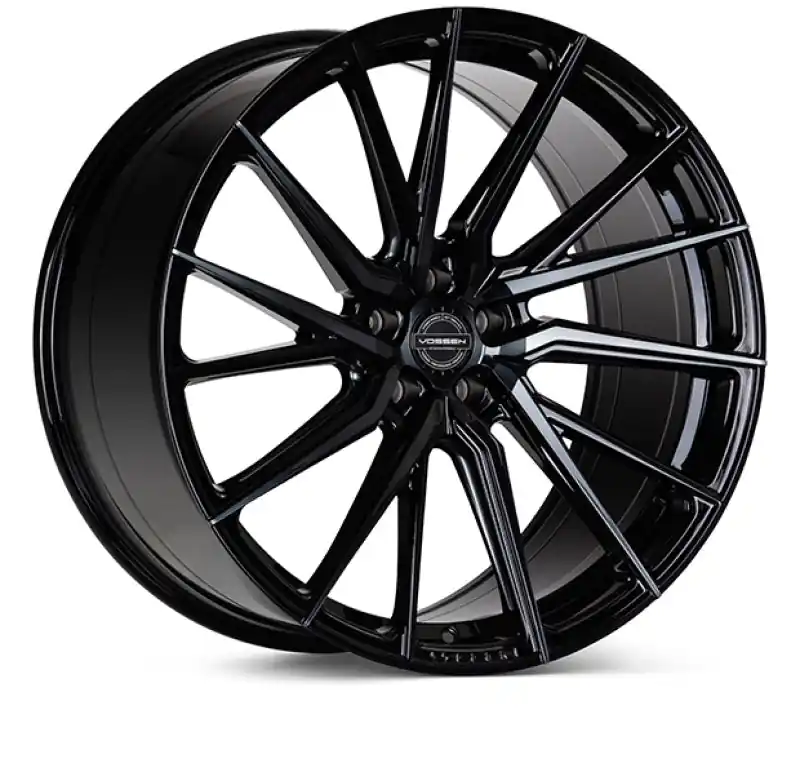 Vossen HF-4T 20x10.5 / 5x112 / ET42 / Deep Face / 66.5 - Tinted Gloss Black - Left Wheel Limited Edition