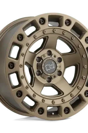 BRCNC 18X9.5 5X5.5 BRNZ-BLKBLTS 0MM Fan Favorite