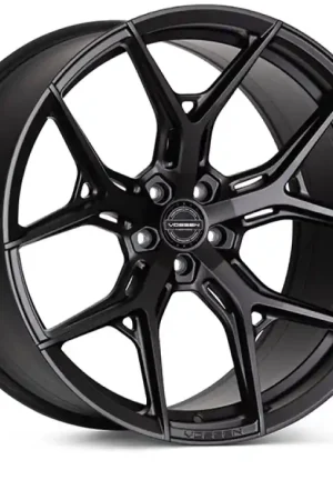 Price Cut Vossen HF-5 19x8.5 / 5x112 / ET42 / Flat Face / 66.5 - Matte Gunmetal Wheel