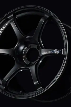 Advan RG-4 17x9.0 / +45 Offset / 5x114.3 / 73mm Bore / Semi Gloss Black Fresh Stock