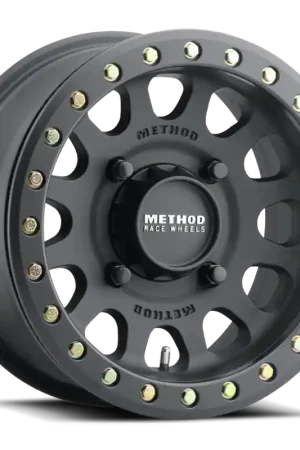 Method MR401 UTV Beadlock 15x10 / 6+4/25mm Offset / 4x156 / 132 CB Matte Black Wheel Affordable