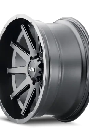Limited Offer ION Type 143 17x9 / 6x139.7 BP / -12mm Offset / 106mm Hub Matte Black Wheel