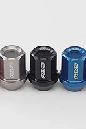 Rays Dura-Nut L32 Straight Type 12x1.25 Lug Nut Set 16 Lug 4 Lock Set - Black Wholesale