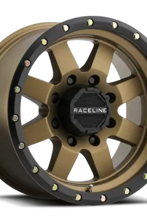 Special Offer Raceline 935BZ Defender 17x9in / 8x165.1 BP / 0mm Offset / 130.81mm Bore - Bronze Wheel