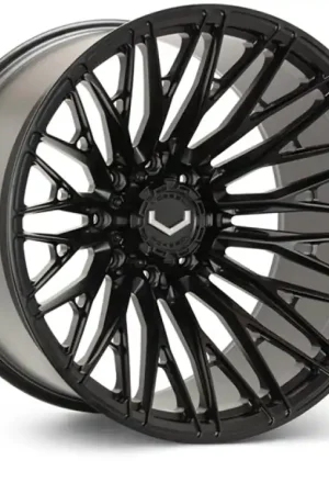 New Arrival Vossen VFX-04 24x14 - 6x135 - ET44 - Mega Deep - 87.1 - Satin Black Wheel