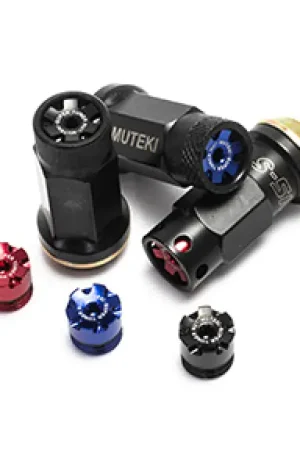 Buy Online Wheel Mate Muteki Aluminum Closed End Cap 12 X 1.50- Blue (24 PCS)