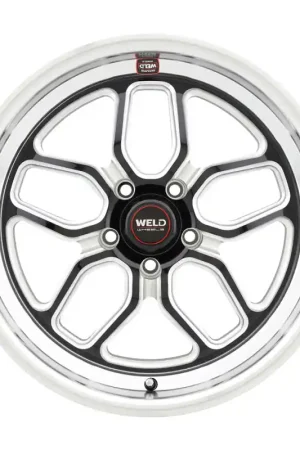 Weld S107 18X12 Laguna 5X120.65 ET50 BS8.50 Gloss Black MIL Dia 70.3 Budget