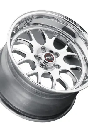Mega Sale Weld S77 17x9 / 5x5 BP / 6.2in. BS Polished Wheel (High Pad) - Non-Beadlock