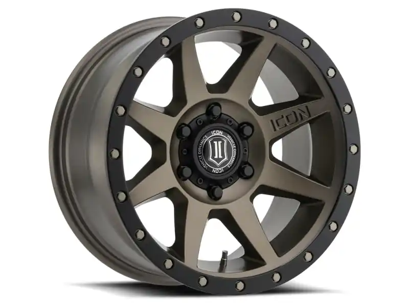 ICON Rebound 18x9 5x5 -12mm Offset 4.5in BS 71.5mm Bore Bronze Wheel Holiday Sale