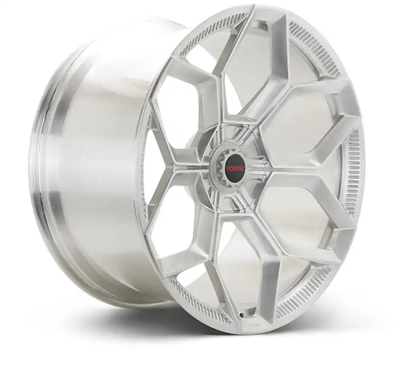 Holiday Sale Vossen x Novitec NL5-5L 22x12.5 - 5x120 BP - ET34 Brushed Gloss Clear Lamborghini Revuelto Rr Wheel