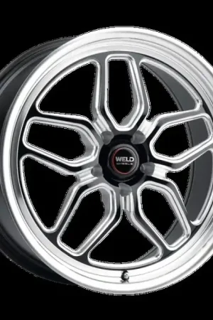 Best Seller Weld S107 20X9.5 Laguna 5X127 ET00 BS5.25 Gloss Black MIL Dia 78.1