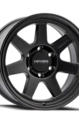 Mayhem 8307 Convoy 17x9 / 6x135 BP / -6mm Offset / 87.1mm Hub Satin Black Wheel Affordable