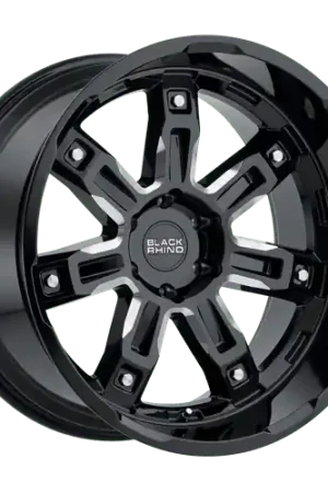 BRLKR 17X8 5X5.0 G-BLK-MILL 30MM Cheap