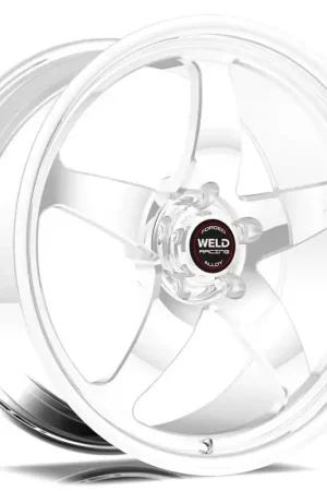 Weld S71 18x10.5 / 5x4.75 BP / 7.7in. BS Polished Wheel (Medium Pad) - Non-Beadlock Clearance