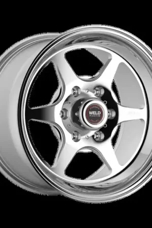 Viral Weld S76 17x6 / 5x4.75 BP / 3.5in. BS Polished Wheel (Low Pad) - Non-Beadlock