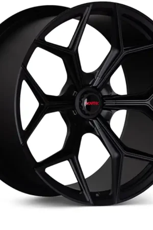 Order Now Vossen x Novitec NL4-5L 21x9.5in - 5x120 BP - ET30 - Satin Black Lamborghini Revuelto Front Wheel