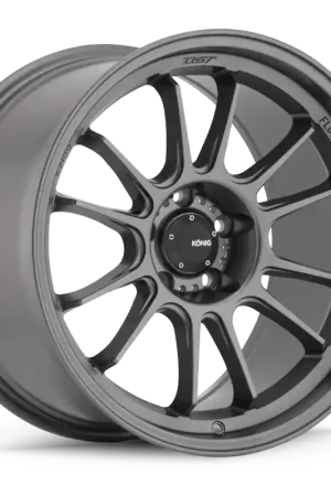 Free Returns Konig Hypergram 16x8 4x100 ET38 Matte Grey