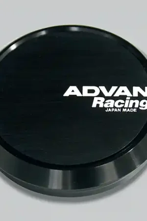 Advan Flat 73mm Center Cap - Black No Minimum Order