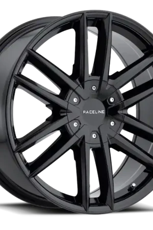 Raceline 158B Impulse 22x9.5in / 6x139.7/6x135 BP / 35mm Offset / 106.1mm Bore - Gloss Black Wheel Bulk Order
