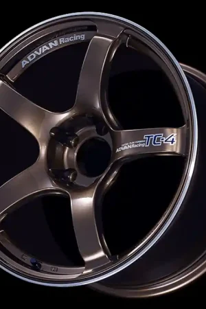 Reduced Price Advan TC4 18x8 +47 5x100 Racing Umber Bronze and Ring Wheel