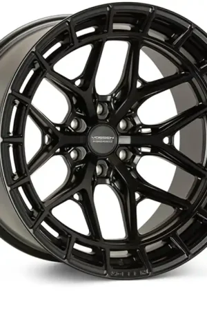 Price Cut Vossen HFX-1 22x10 / 6x139.7 BP / ET-18 / 106.1 CB / Super Deep - Satin Black Wheel