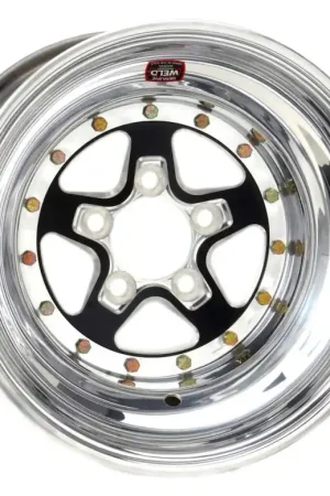 Weld Alumastar 2.0 15x8 / 5x4.5 BP / 4in BS Black Wheel - Non-Beadlock Don’t Miss Out