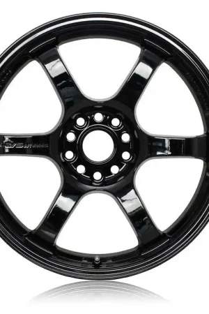 Gram Lights 57DR 17x9.0 +22 5x114.3 Glossy Black Wheel Hot Picks