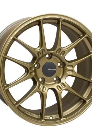 Enkei GTC02 18x9.5 5x120 45mm Offset 72.5mm Bore Titanium Gold Wheel Express Delivery