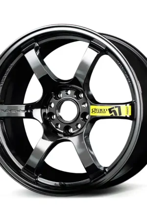 Top Rated Gram Lights 57DR Limited Edition 15X8.0 +35 4x100 Rays Black Metal Coat (RB)