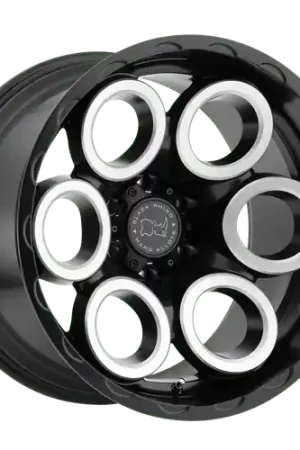 BRMAG 17X9.5 6X5.5 M-BLK-MCH-MILL 6MM Worldwide Shipping