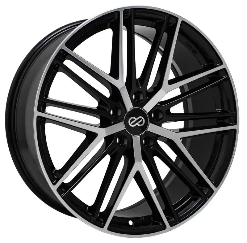 Popular Enkei Phantom 19x8 5x114.3 45mm 72.6mm Bore Black Machined Wheel