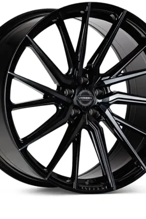 Grab Now Vossen HF-4T 20x10.5 / 5x112 / ET42 / Deep Face / 66.5 - Tinted Gloss Black - Right Wheel