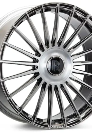 Next Day Delivery Vossen HF-8 24x10 / 5x130 BP / ET15 / 84.1 CB / Deep - EMC Polished / Brushed Wheel