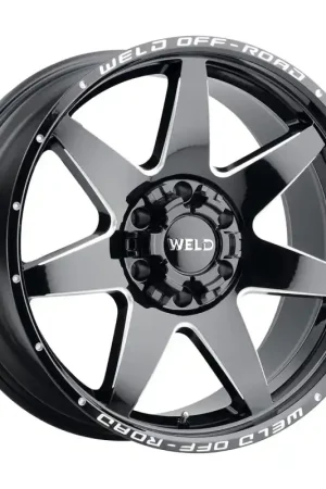 Weld Off-Road W109 20X10 Retaliate 6X135 6X139.7 ET-18 BS4.75 Gloss Black MIL 106.1 Clearance