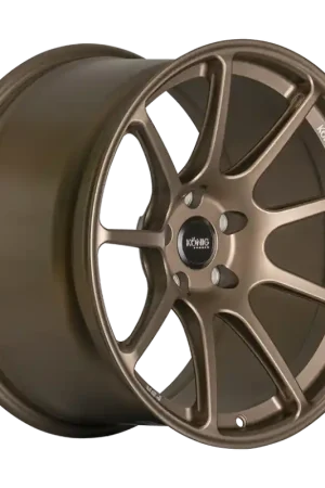 Direct From Manufacturer Konig Forged F5R 18x8.5A 5x114.3 ET42 Satin Bronze Wheel (Knurled Bead)