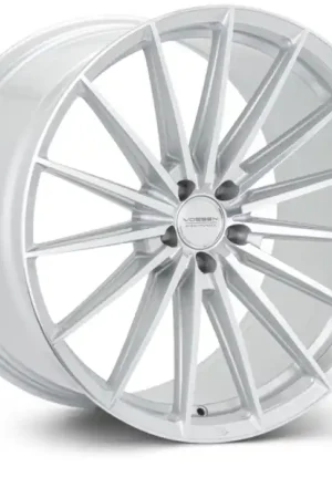 Buy Online Vossen HFX-4 20x9 - 5x112 - ET25 - Flat - 66.5 - Silver Polished Wheel