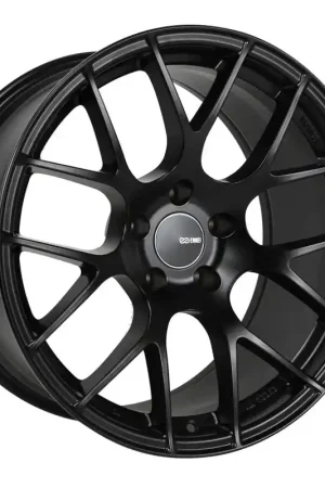 Enkei Raijin 19x8.5 50mm Offset 5x114.3 Bolt Pattern 72.6 Hub Bore Black Wheel Money Back Guarantee