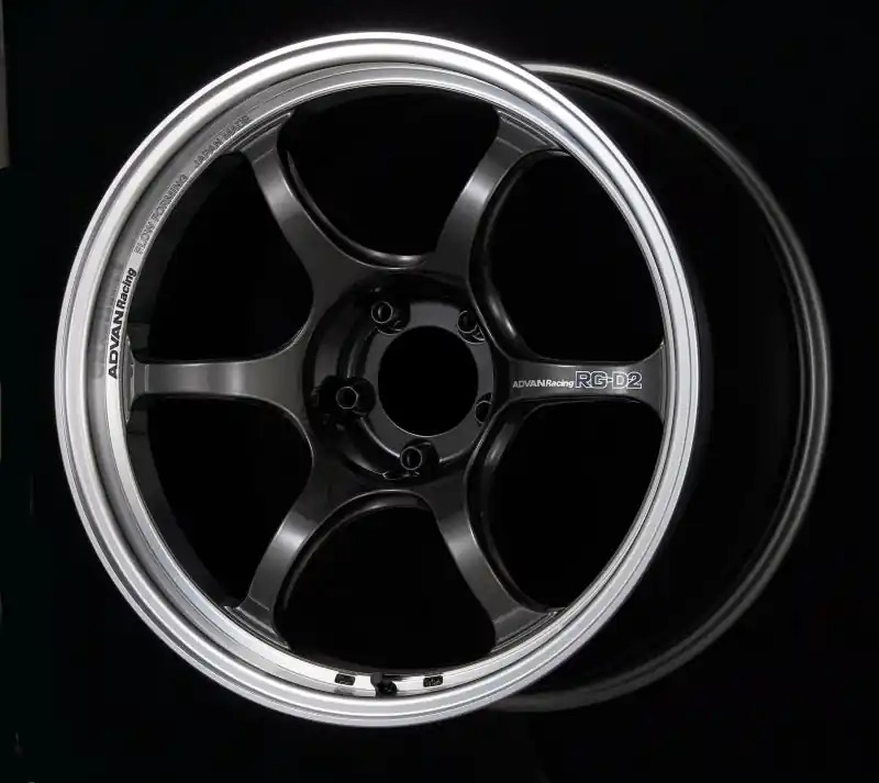 Advan RG-D2 15x8.0 +28 4x100 Machining and Black Gunmetallic Wheel Direct From Manufacturer