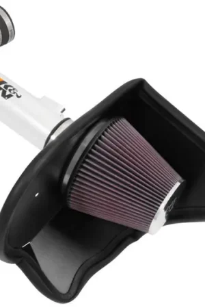 Low Price K&N 16-17 Chevy Camaro 3.6L Silver Typhoon Short Ram Intake