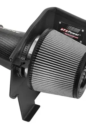 aFe POWER Magnum FORCE Carbon Fiber Stage 2 Pro Dry S CAIS - 11-18 Dodge Challenger/Charger V8-6.4L Bargain
