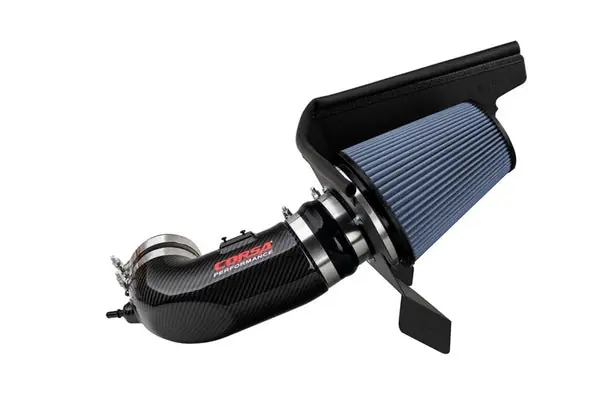Free Shipping Corsa 2017-2023 Chevrolet Camaro ZL1 Carbon Fiber Air Intake w/ MaxFlow 5 Oil Filtration