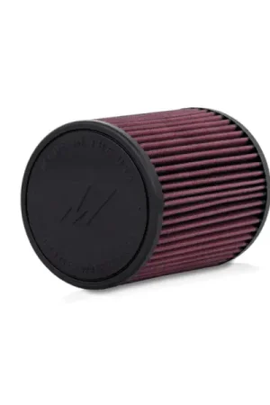 Buy Today Mishimoto Universal fit, Performance Air Filter, 2.75In Inlet, 6In filter length Red
