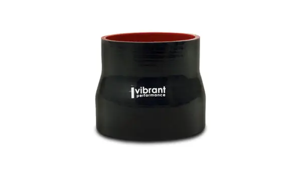 Next Day Delivery Vibrant 4 Ply Aramid Reducer Coupling 1.75in Inlet x 1.25 Outlet x 3in Length - Black