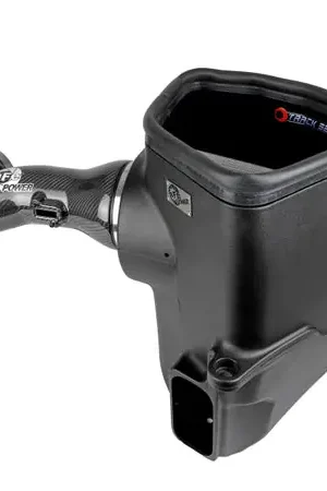 aFe 19-21 GM Trucks 5.3L/6.2L Track Series Carbon Fiber Cold Air Intake System W/ Pro Dry S Filters Big Sale