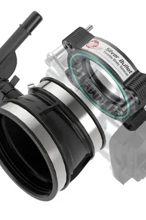 aFe 2020 Vette C8 Silver Bullet Aluminum Throttle Body Spacer / Works With Factory Intake Only - Blk Warranty Included