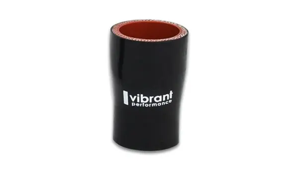 Deal Vibrant 4 Ply Reducer Coupling 1.25in x 1.50in x 3in Long (BLACK)