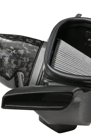 aFe 2021 Dodge Durango SRT Hellcat Track Series Carbon Fiber Cold Air Intake System w/ Pro DRY S Top Rated