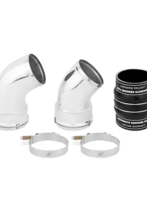 Place Order Mishimoto 06-10 Chevy 6.6L Duramax Cold Side Pipe and Boot Kit