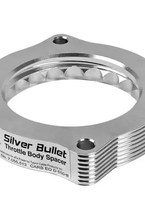 Crafted aFe Silver Bullet Throttle Body Spacers TBS BMW 335i (N54) 07-11 135i/535i 08-10 L6-3.0L (tt)