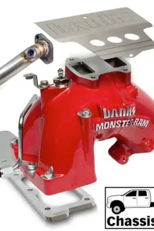 Factory Price Banks Power 13-18 Dodge RAM 6.7L Monster-Ram Intake System W/Fuel Line-Chassis Cab Red